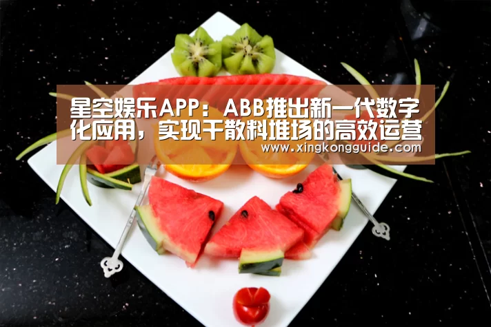 星空娱乐APP:ABB推出新一代数字化应用,实现干散料堆场的高效运营(图4) 游戏星空网站